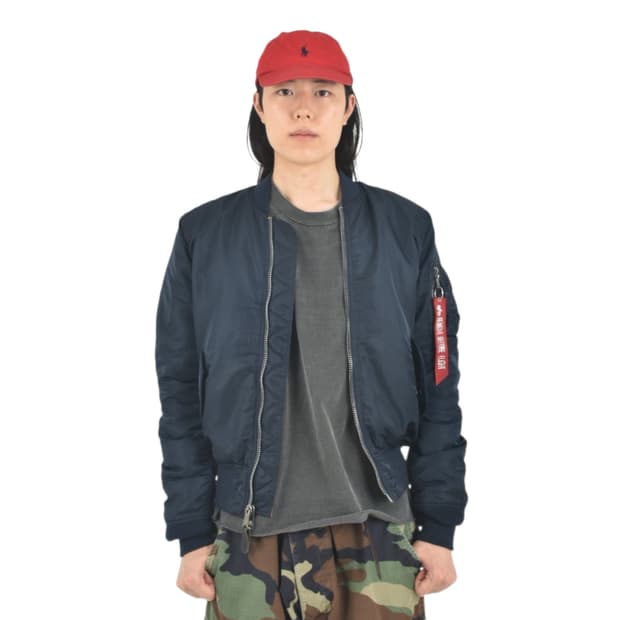 알파인더스트리 항공점퍼 MA-1 마원 플라이트 자켓 N0497