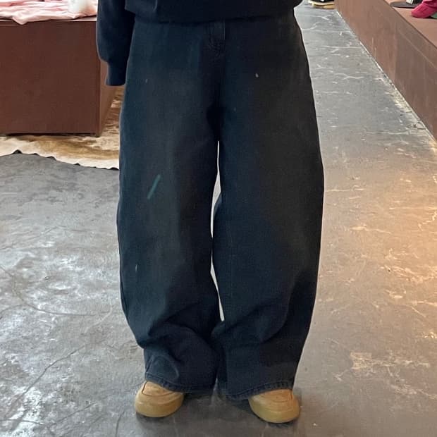 오운 데님 워싱 팬츠 H1868