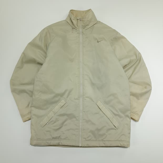CN933 S 나이키 베이지 패딩 자켓 점퍼