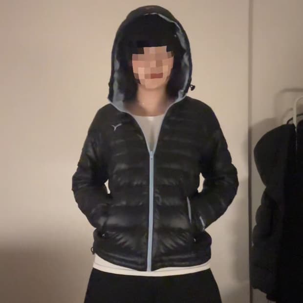 90s 퓨마 경량패딩