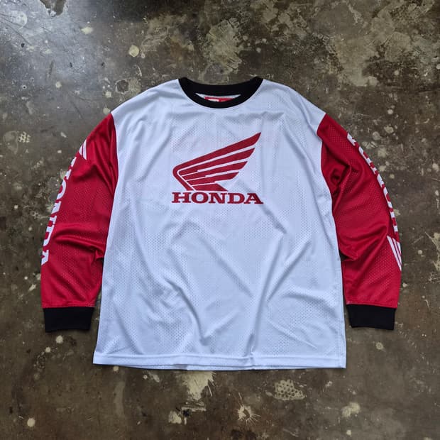 XXL) 혼다 모터사이클 져지 티셔츠