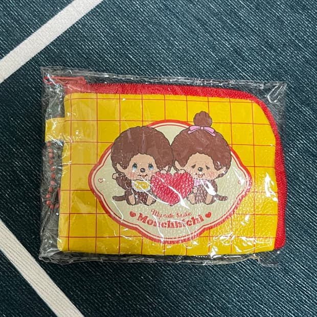 몬치치 파우치 카드지갑 동전지갑 키링 가챠
