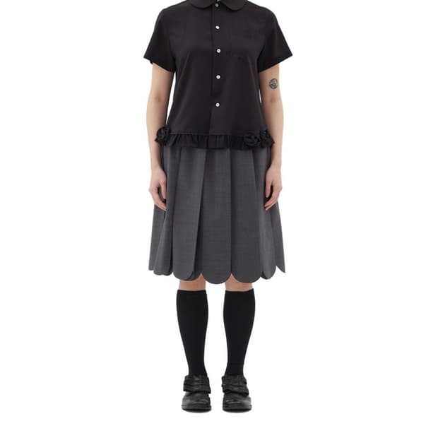 복복 ROSE MOMMY SHIRT (BLACK)