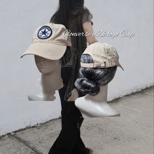 Converse y2k logo Cap