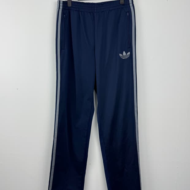 아디다스 파이어버드 네이비 그레이 트랙팬츠 M