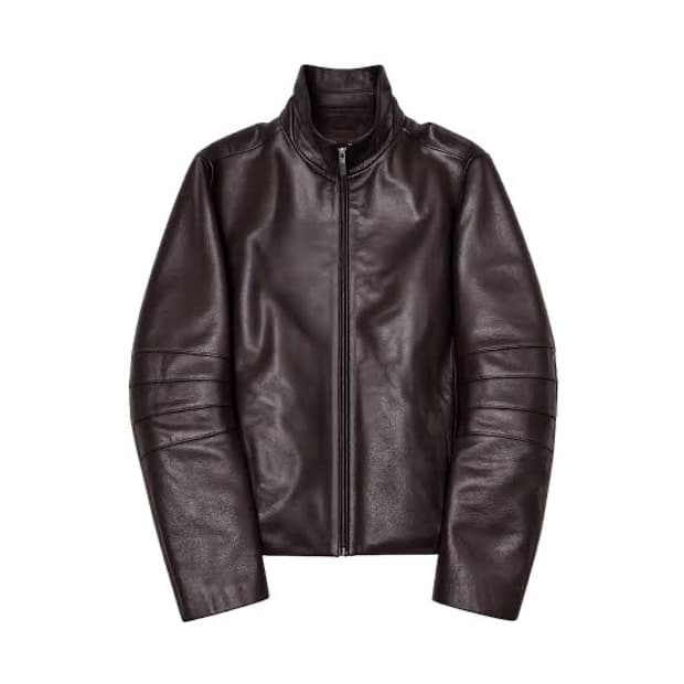 [1] 머듈 어펜딕스 레더 자켓 브라운