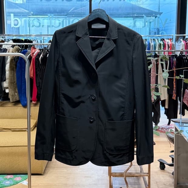 프라다 블랙 3b 블레이저 자켓
