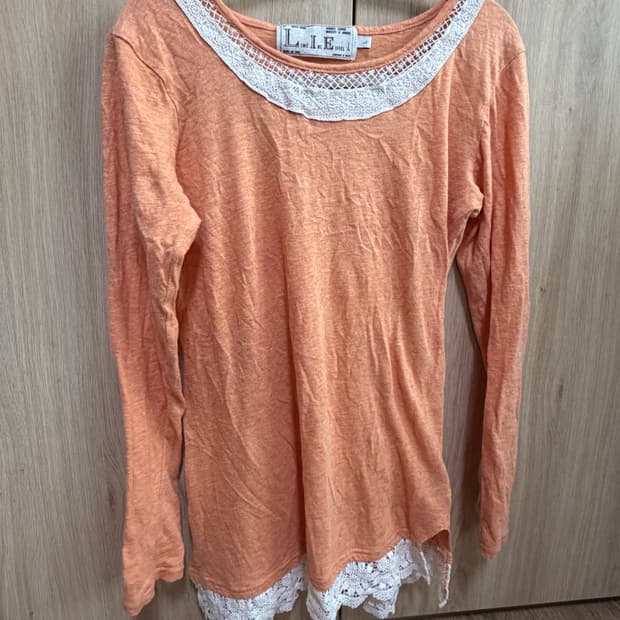 모리걸 크로셰 롱슬리브 스즈코 하구미