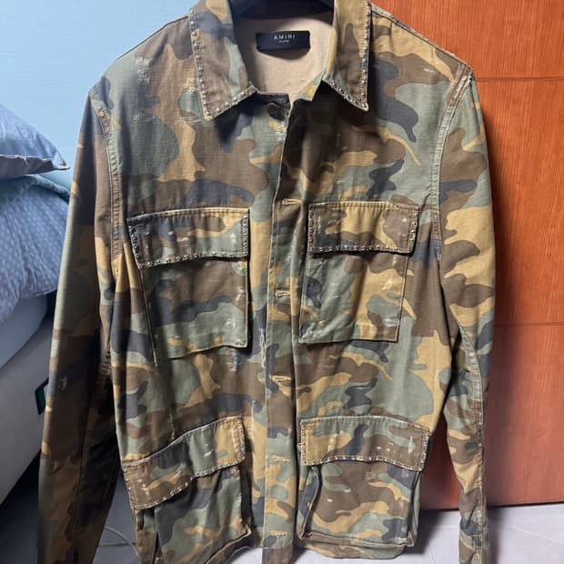 마이크 아미리 밀리터리 자켓 L사이즈