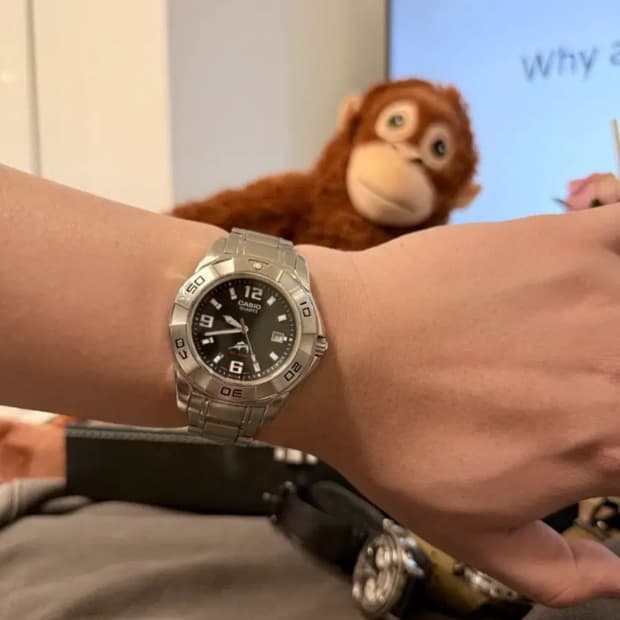 [RARE] 카시오 은세치 소드핸즈 네오 빈티지 시계