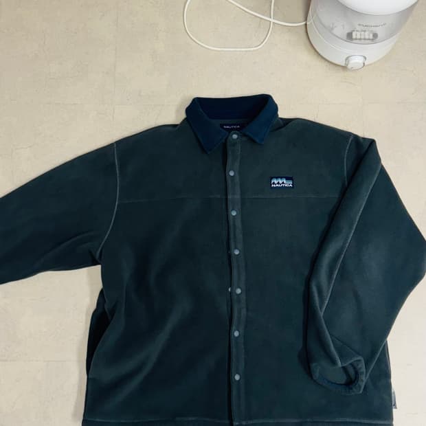 Nautica 플리스 셔츠 XL 차콜 노티카