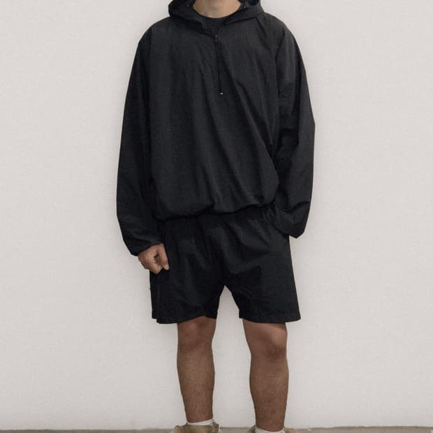 LAA COTTON TOUCH NYLON ZIP/SHORTS(wb-03)