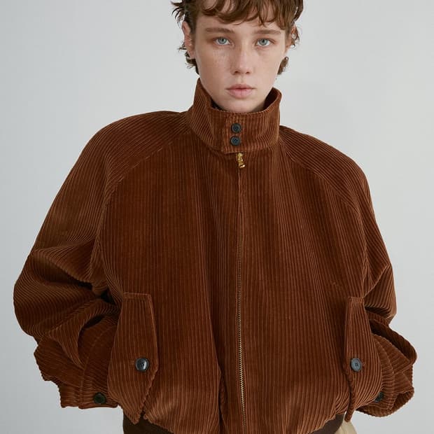 렉토 잭 코듀로이 해링턴 자켓 M