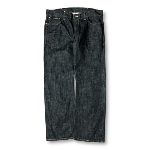(38) 리바이스 539 블랙 빈티지 스트레이트 데님 팬츠