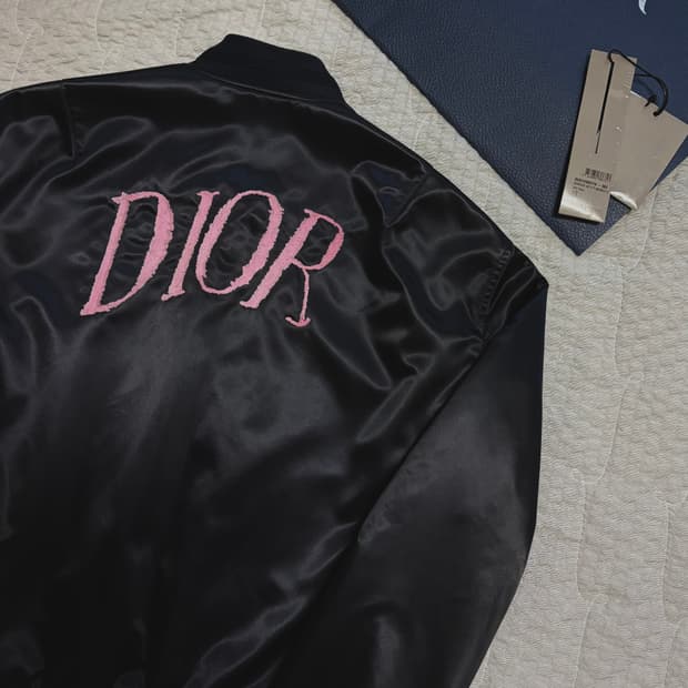 디올 x 알렉스폭스턴 봄버자켓