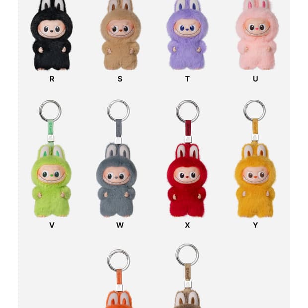 가격 다 다름) 정품 라부부 미니 비밀번호 a-z