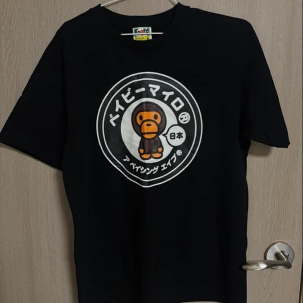 베이프 JAPAN 베이비 마일로 반팔 (M)