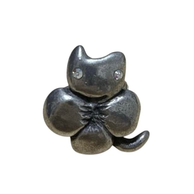 Tsumori chisato 고양이 클로버 반지