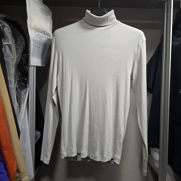 띠어리 피마코튼 터틀넥 M