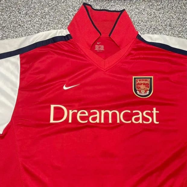 아스날 00/02 홈 유니폼 긴팔 XL