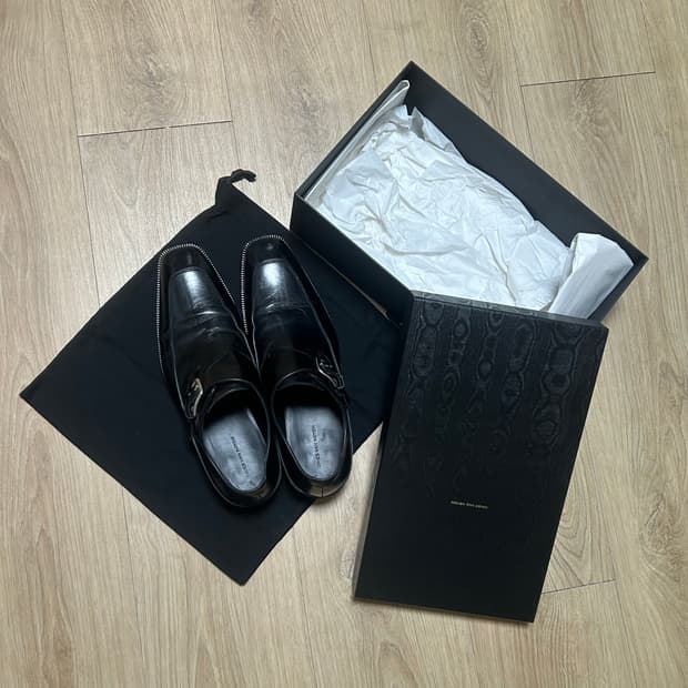 43) 드리스 반 노튼 뭉크스트랩 로퍼