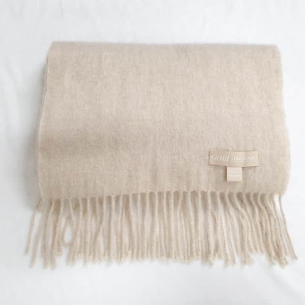 고비 캐시미어 100 오가닉 머플러