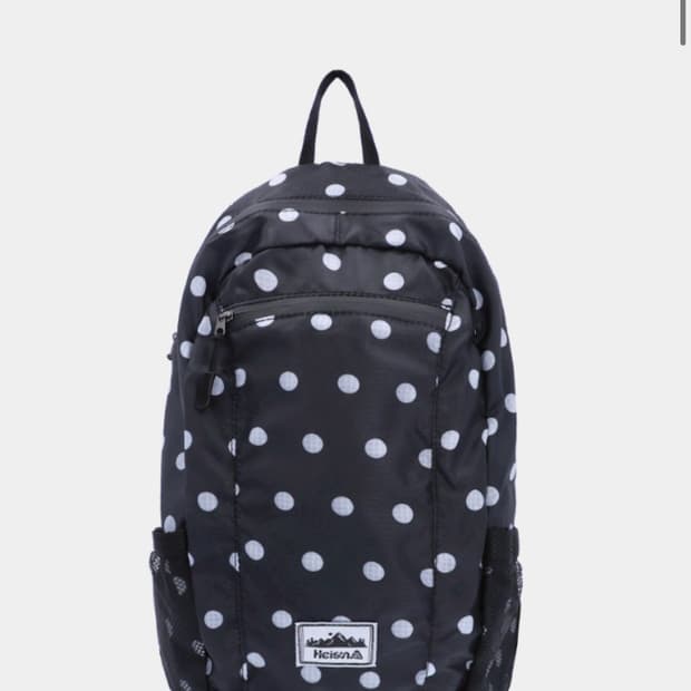 ‼️구해요‼️ 하이산 도트 백팩 블랙