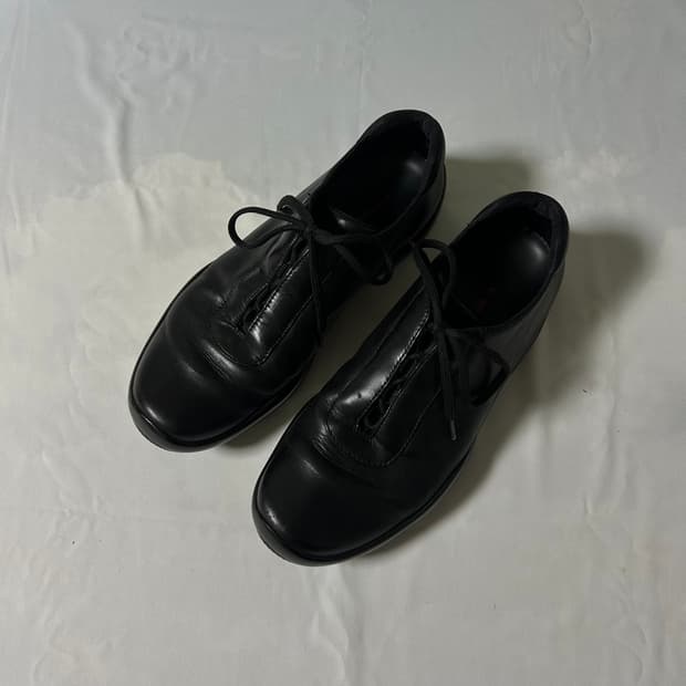 Prada leather sports sneakers