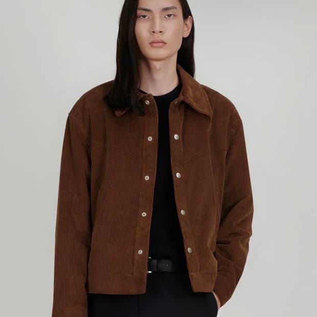 아워스코프 코듀로이 자켓