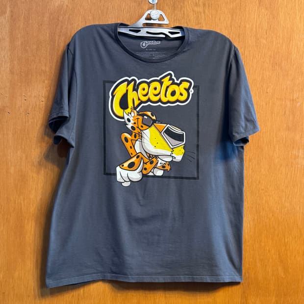 빈티지 Cheetos 그래픽 반팔 티 "XL" (m231)