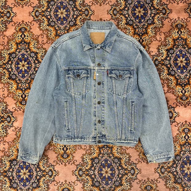 8-90s USA 리바이스 70503 데님 트러커