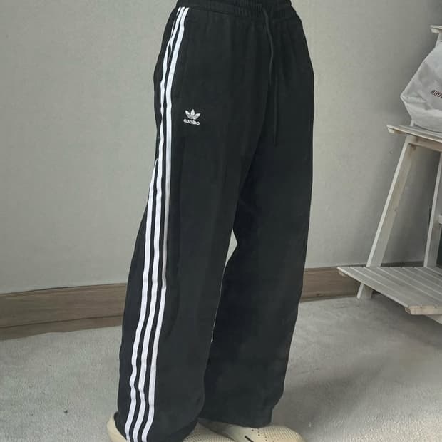 아디다스 트레이닝 팬츠 블랙