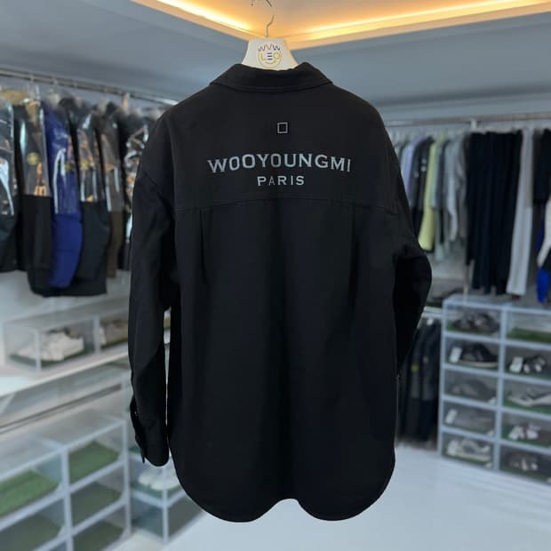 [리오브] 우영미 백로고 데님 셔츠