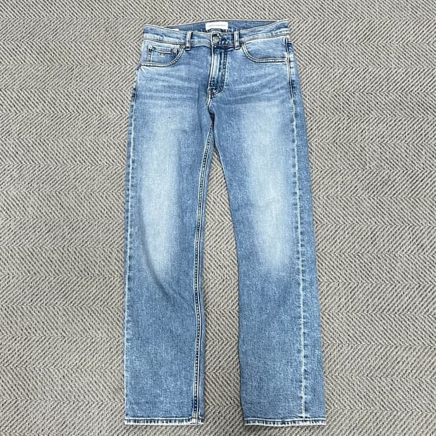 캘빈클라인 스트레이트핏 데님 팬츠 v0803