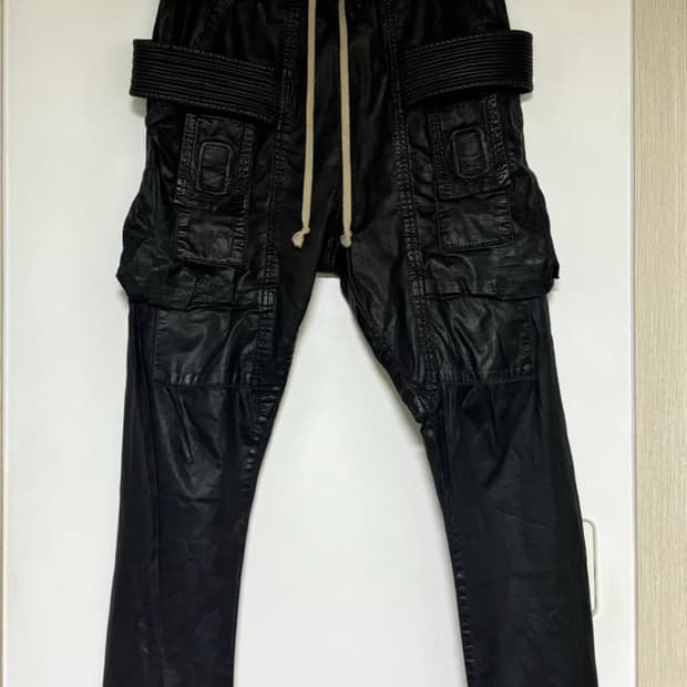 릭오웬스 태권도 왁스 코팅진