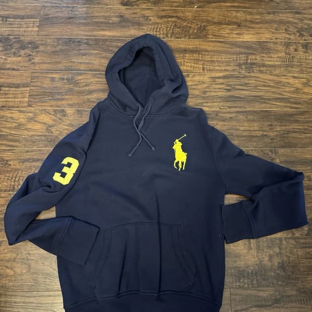 폴로 랄프로렌 빅포니 자수 후드티