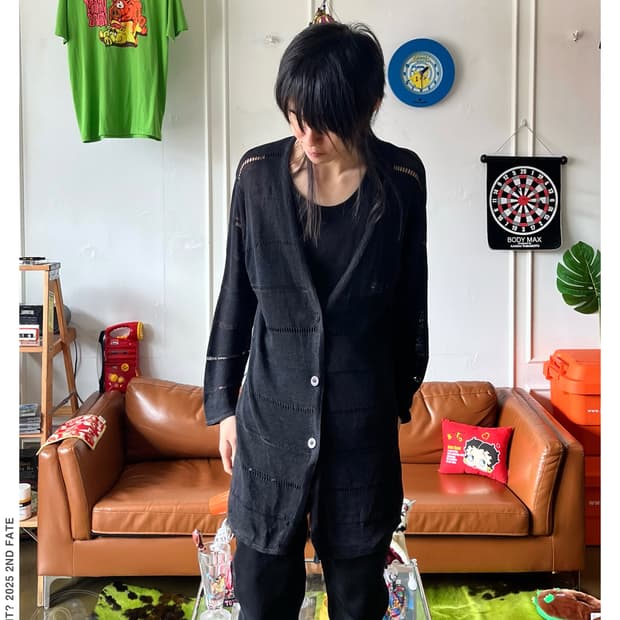 EVEX by Krizia Long Knit Cardigan Jacket