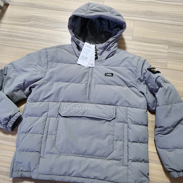 내셔널지오그래픽아노락다운점퍼오리털패딩L