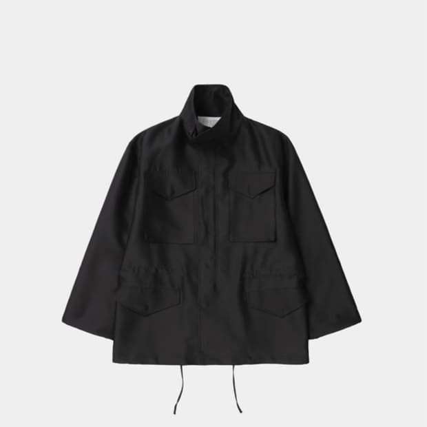 강정석 m65 필드자켓 블랙 50