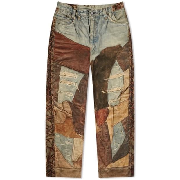 아크네 슈퍼배기핏 데님