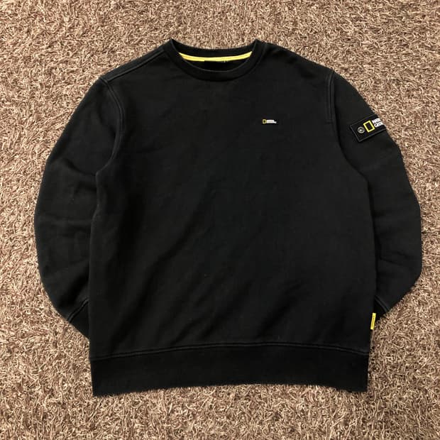 L 내셔널지오그래픽 와펜 맨투맨