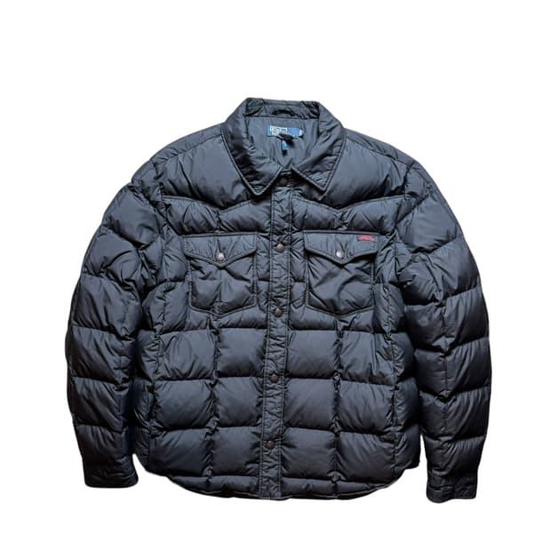 폴로 퀼팅 푸퍼 자켓 