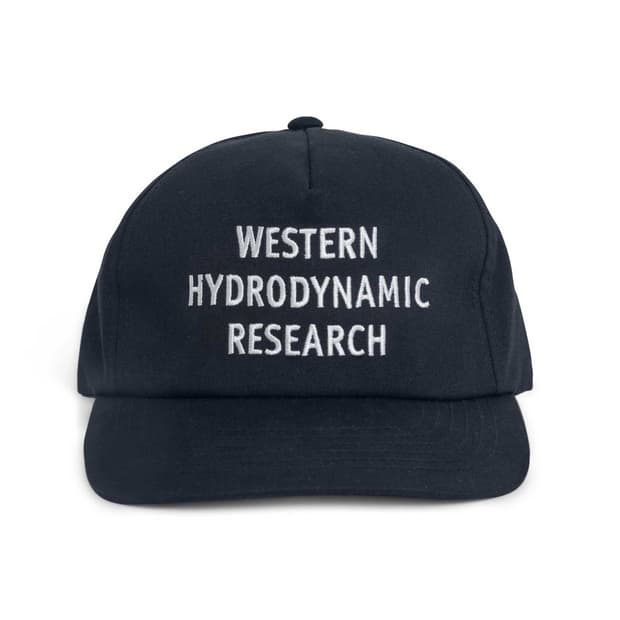 WHR WESTERN HYDRODYNAMIC RESEARCH 모자 네이비