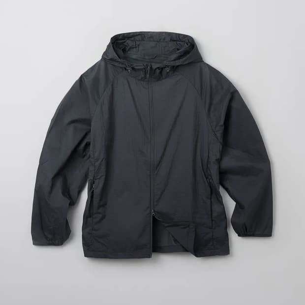 스파오 바람막이 차콜