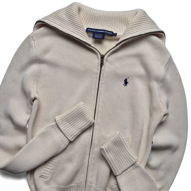 [S] 폴로 랄프로렌 세일러 니트집업