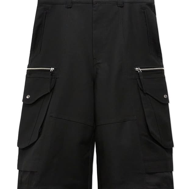 CORE:12 CORD CARGO SHORTS (BLACK)