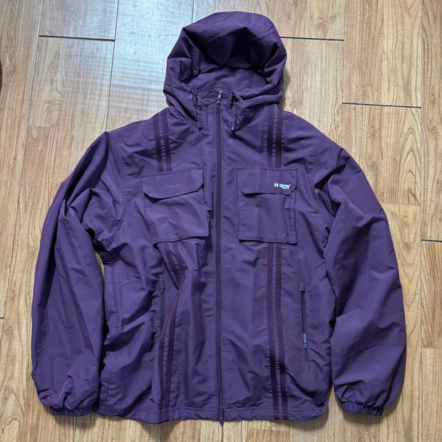 널디 윈드브레이커 다크퍼플 