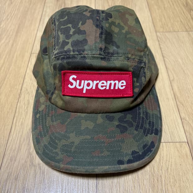 Supreme 슈프림 밀리터리 카모 캠프캡