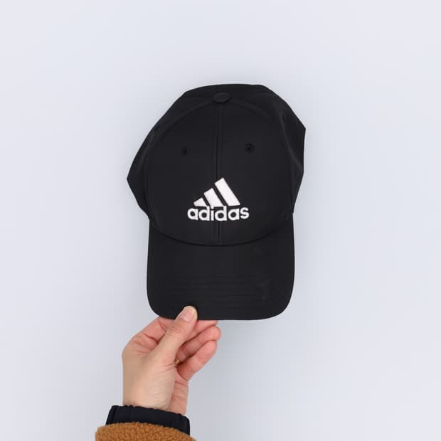 [F] 아디다스 블랙 볼캡 모자 1216H1