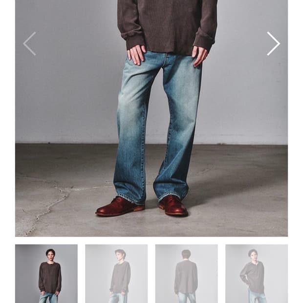 아트이프액츠 Regular 5P Denim Pants_Usedindigo